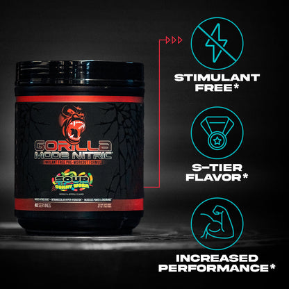 Gorilla Mode Nitric 2.0 Stim Free Pre-Workout