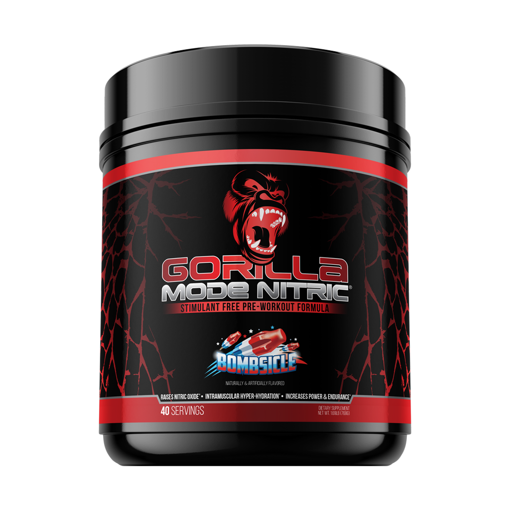 Gorilla Mode Nitric 2.0 Stim Free Pre-Workout