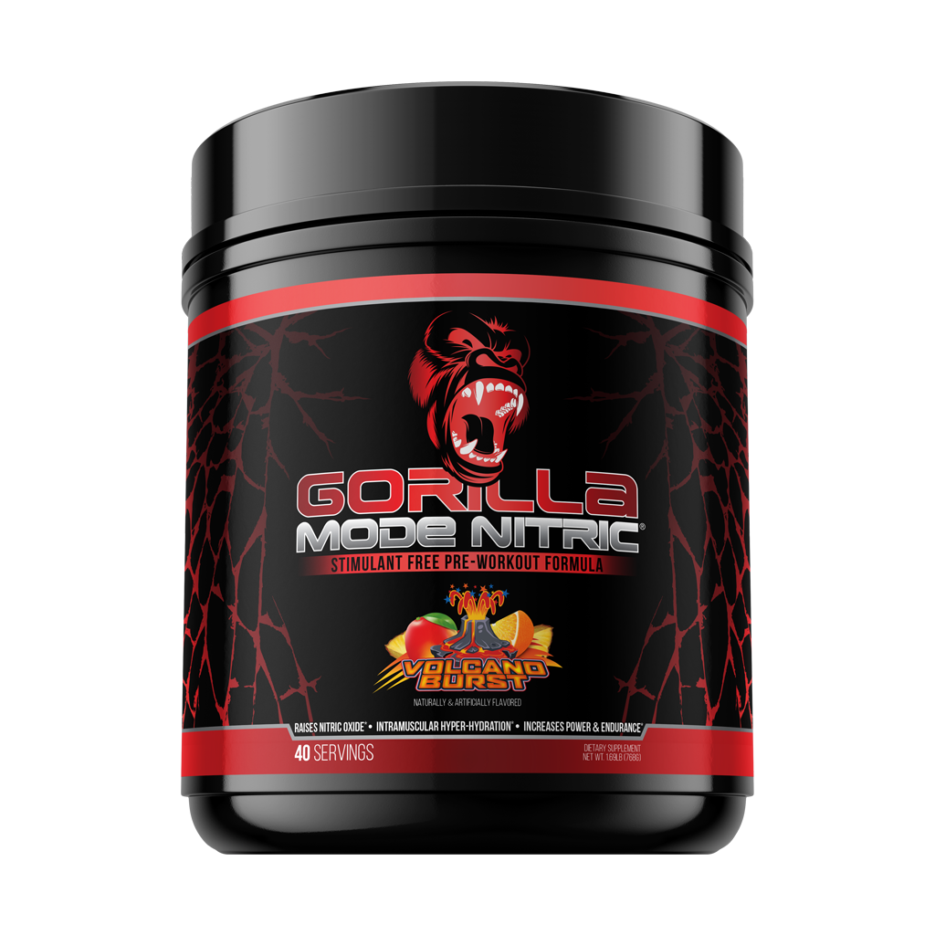 Gorilla Mode Nitric 2.0 Stim Free Pre-Workout