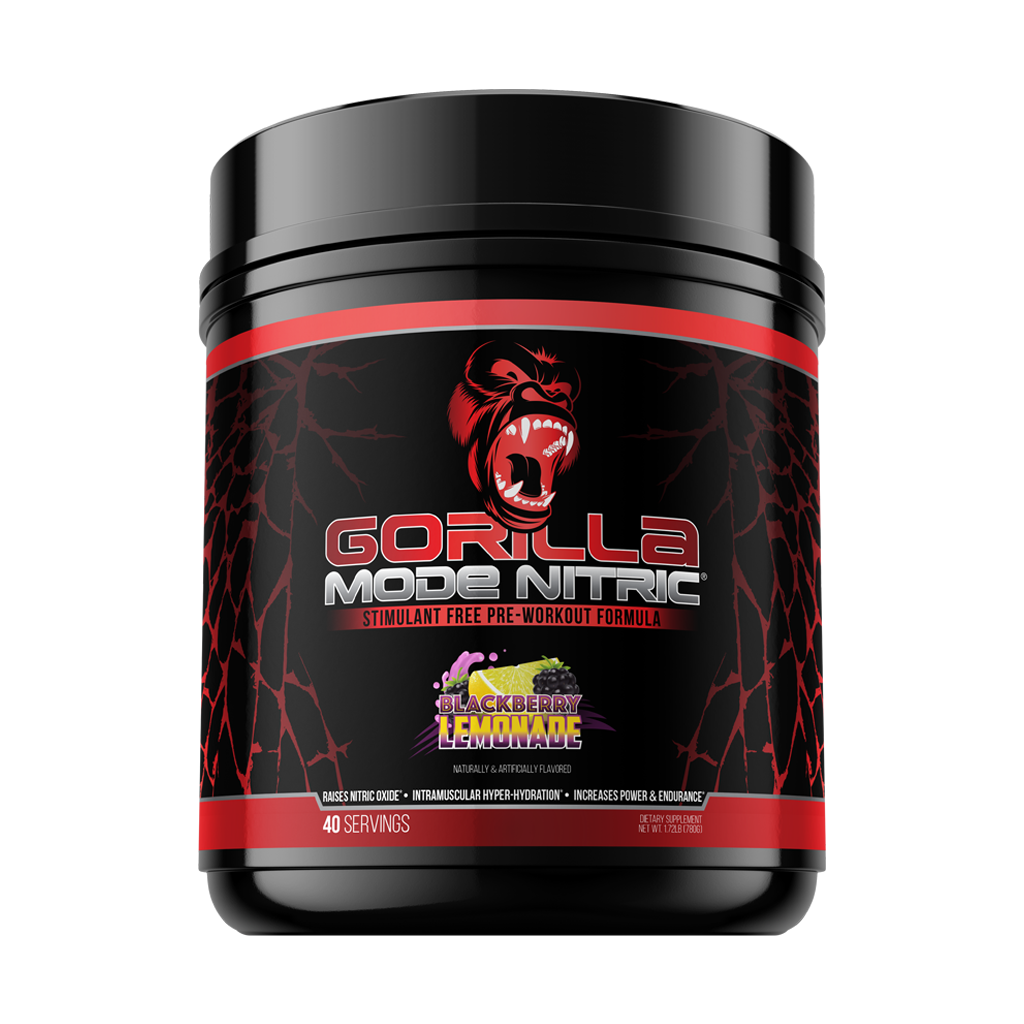 Gorilla Mode Nitric 2.0 Stim Free Pre-Workout