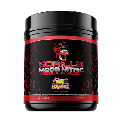 Gorilla Mode Nitric 2.0 Stim Free Pre-Workout