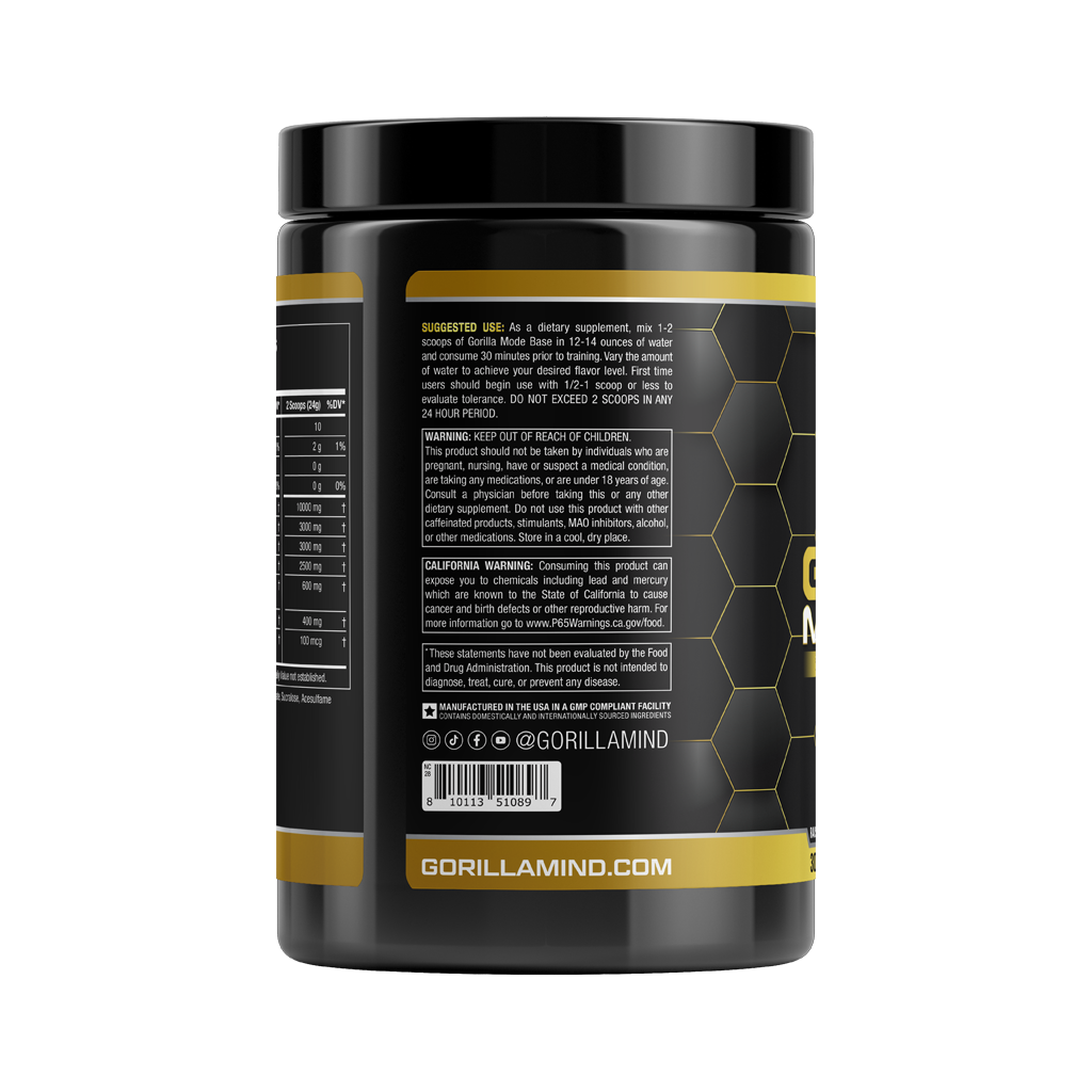 Gorilla Mode Base Pre-Workout